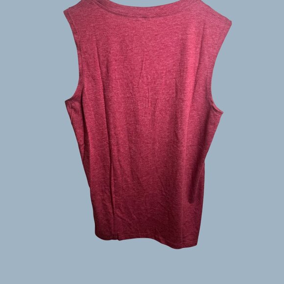 Red "Warrior" Dragonfly Graphic Tank, Women's Sz L, NWT - Picture 4 of 4